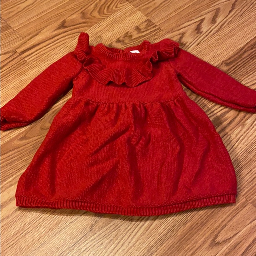 Carter’s Red Sweater Dress 12 Months